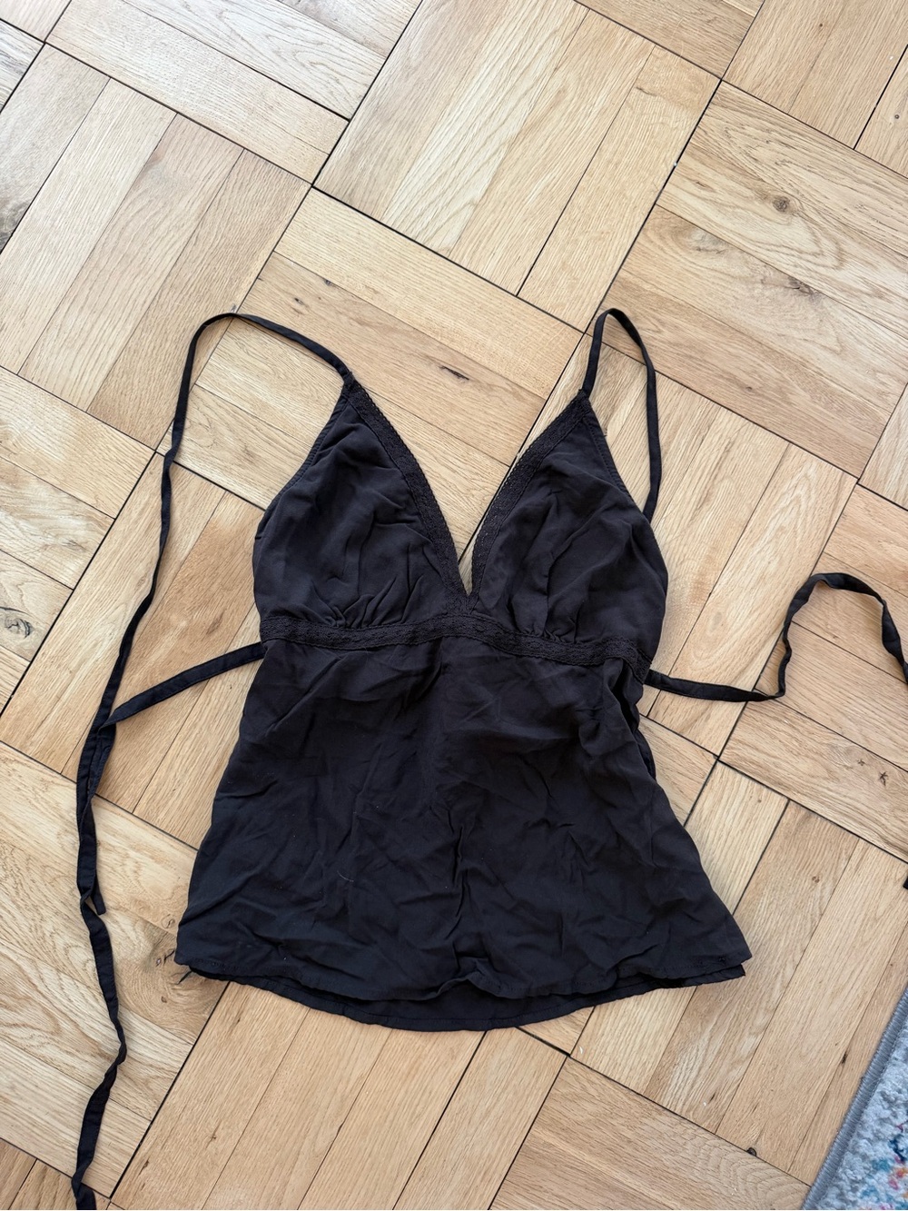 Brandy Melville Brown Halter Top
